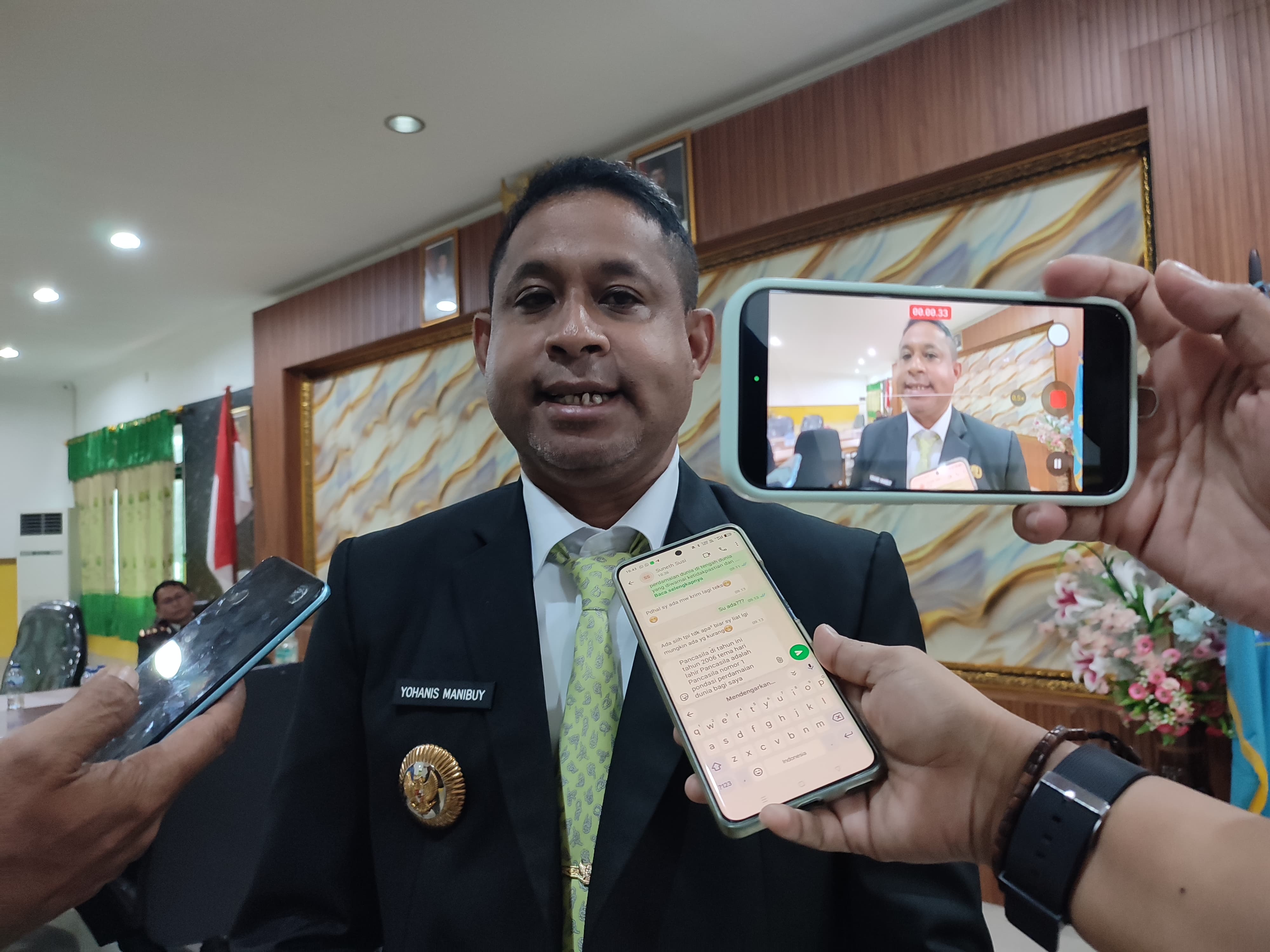Bupati Sebut Harla Pancasila Merupakan pondasi Utama Yang Memberikan Kekompakan