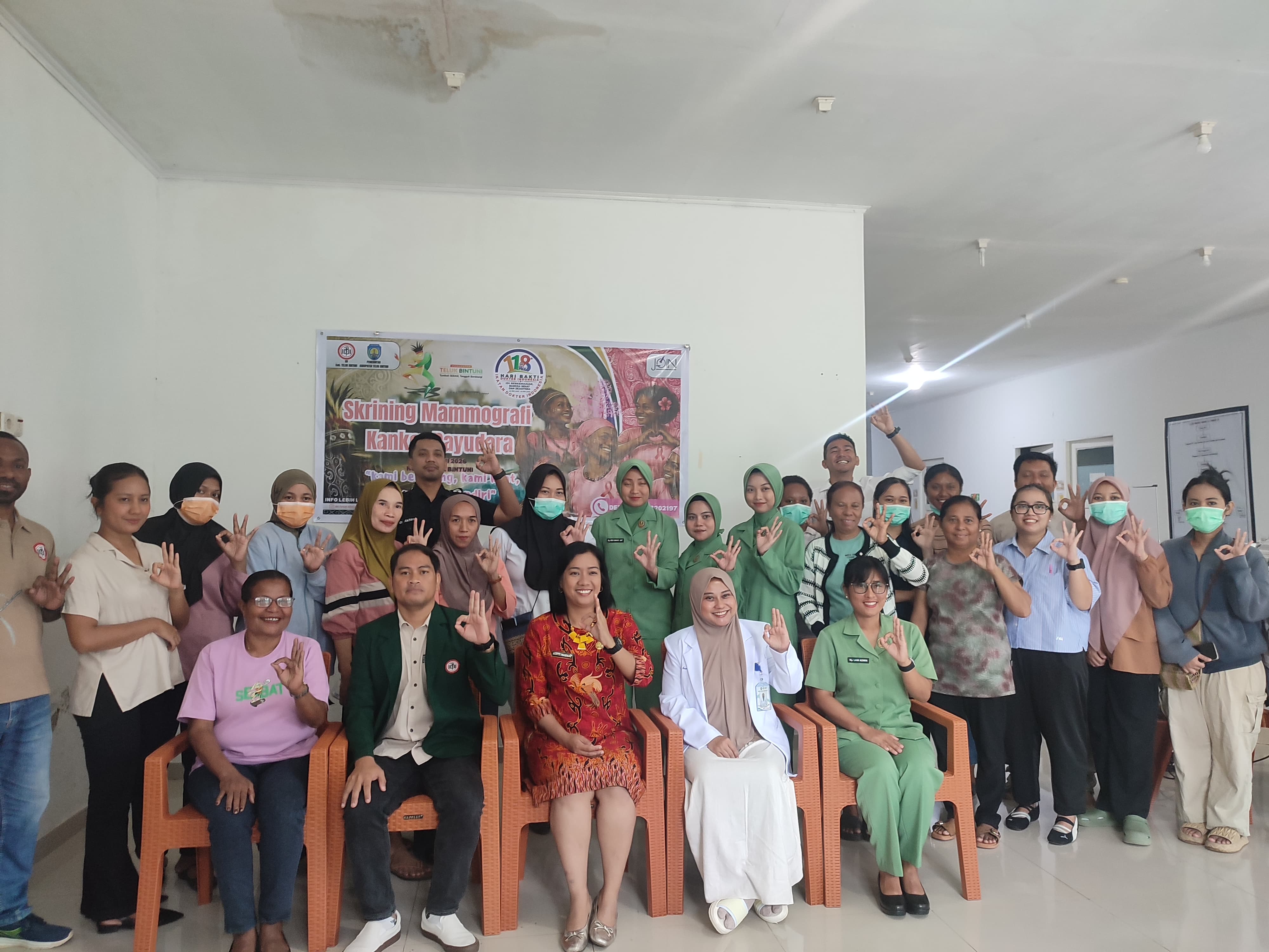 Deteksi Dini Kanker Payudra, RSUD Teluk Bintuni Gelar Skrining Mamografi Kanker Payudra