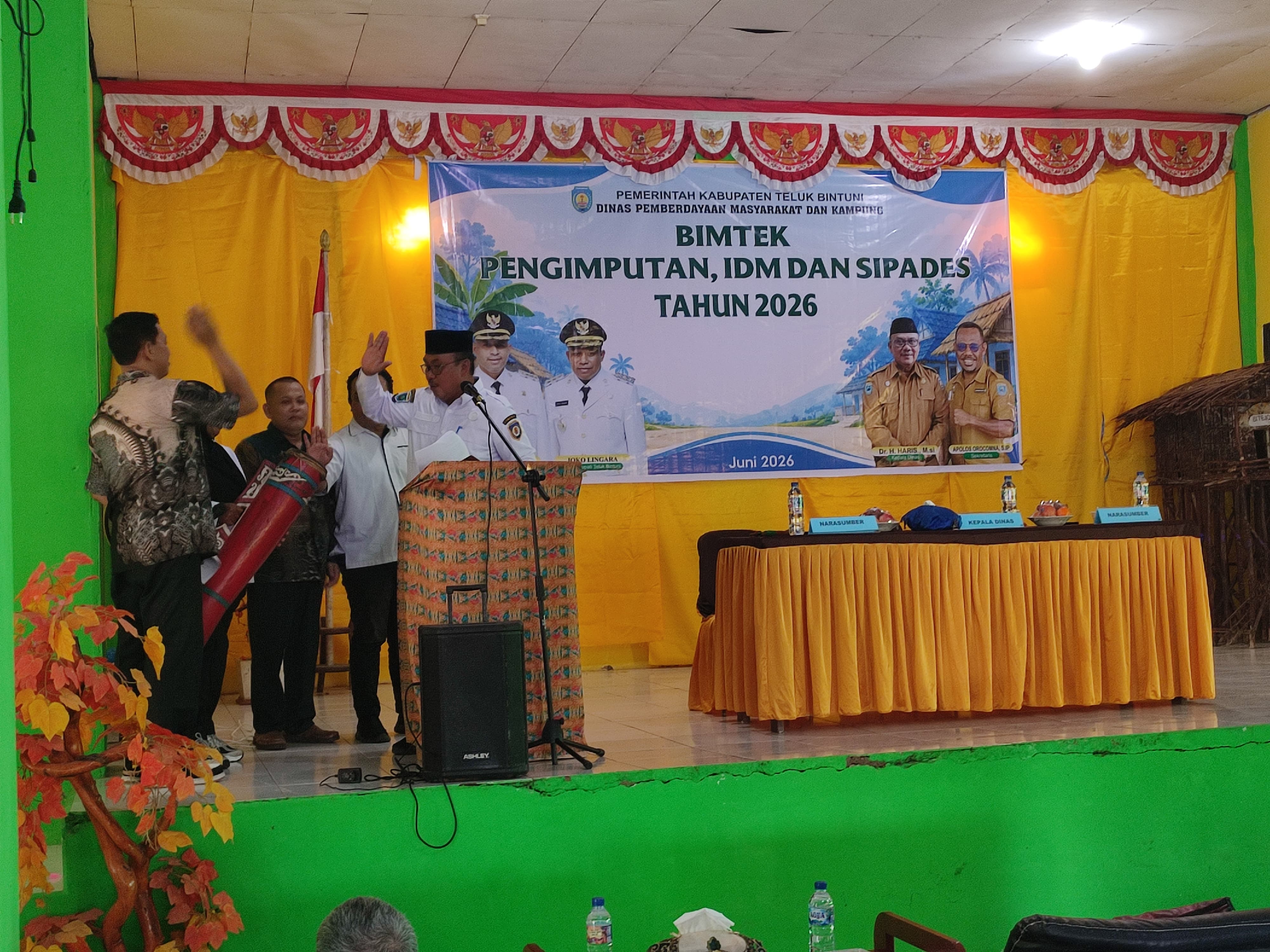 Dinas Pemberdayaan Masyarakat Kampung Gelar Bimtek Penginputan IDM Dorong Kemajuan Kampung