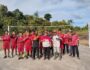 HUT RI ke-81 di Distrik Tembuni Diawali Turnamen Bola Volly, Yomima Ibori Junjung Tinggi Nilai Sportivitas